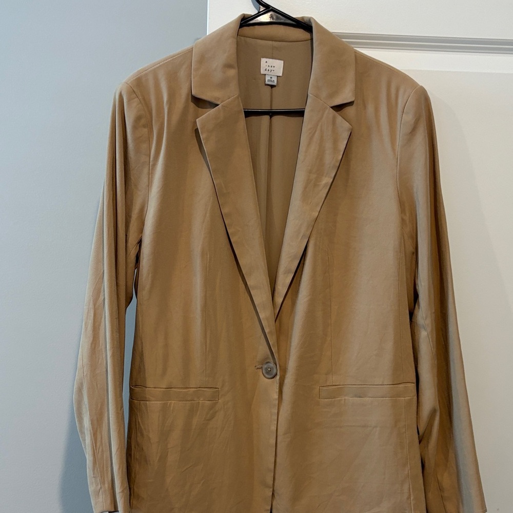 A New Day Tan Blazer - Picture 4 of 5